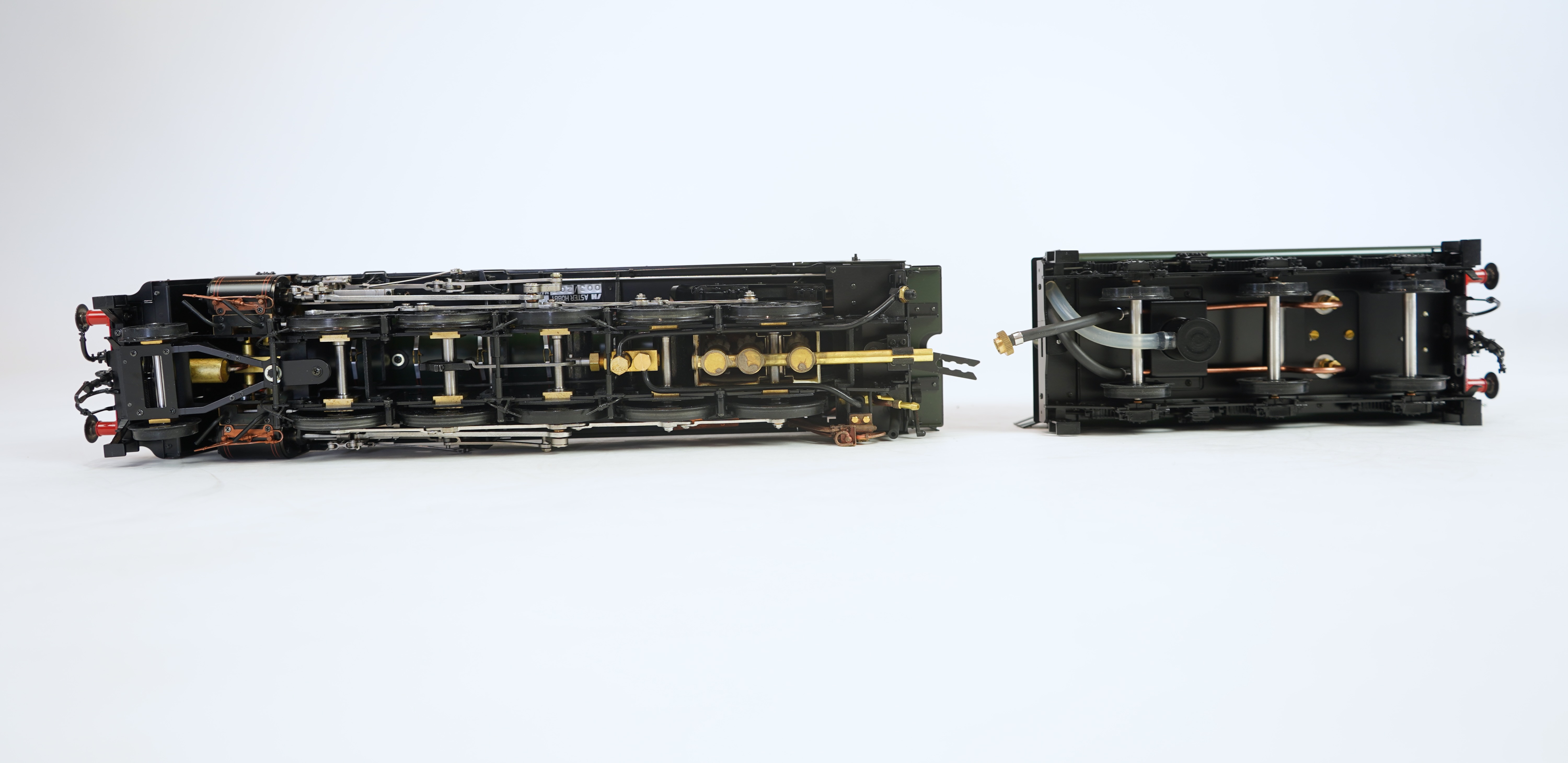 A Gauge One Aster Hobbies live steam BR Class 9F, 2-10-0 tender locomotive, Evening Star 92220, the factory ‘Built Up’ version, spirit fired working two cylinder motion, with assembly instructions, operating instructions
